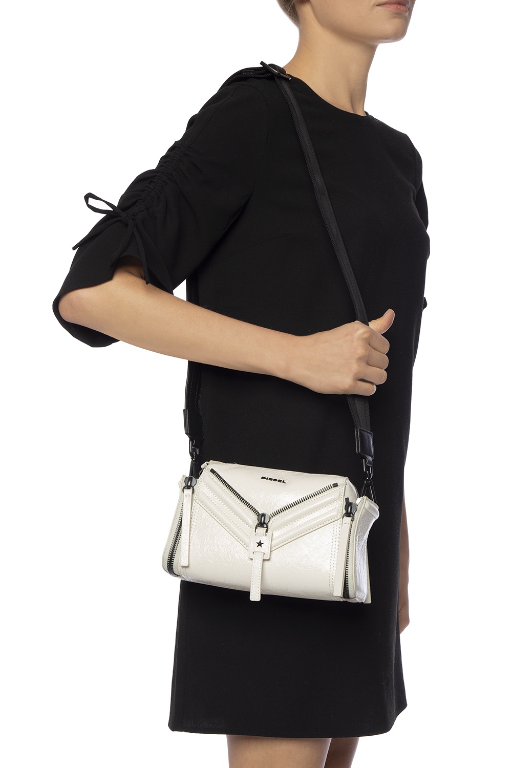 White 'Le-Zipper' shoulder bag Diesel - Vitkac Australia